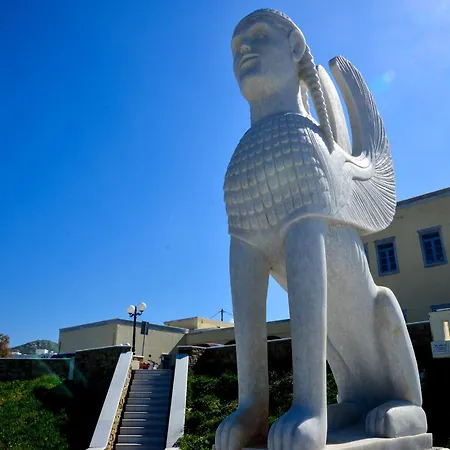 公寓 Naxos Town 2 Beachfront With Patio